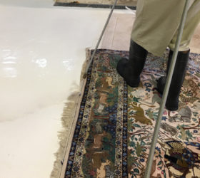 Persian Rug Fringe Cleaning