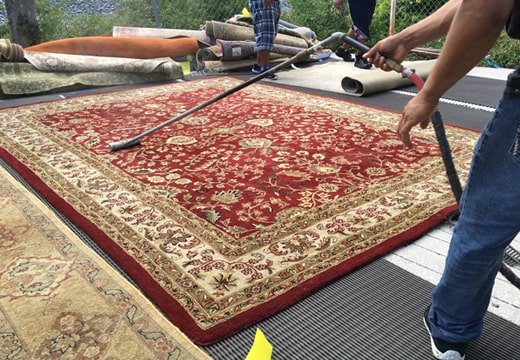 Rug Dust Cleaning