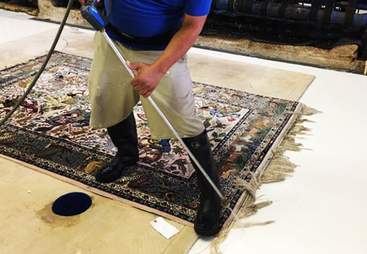 Rug Fringe Cleaning