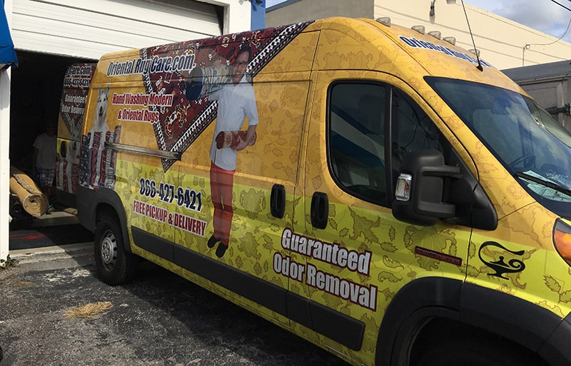 Rug Cleaning Boca Raton Van